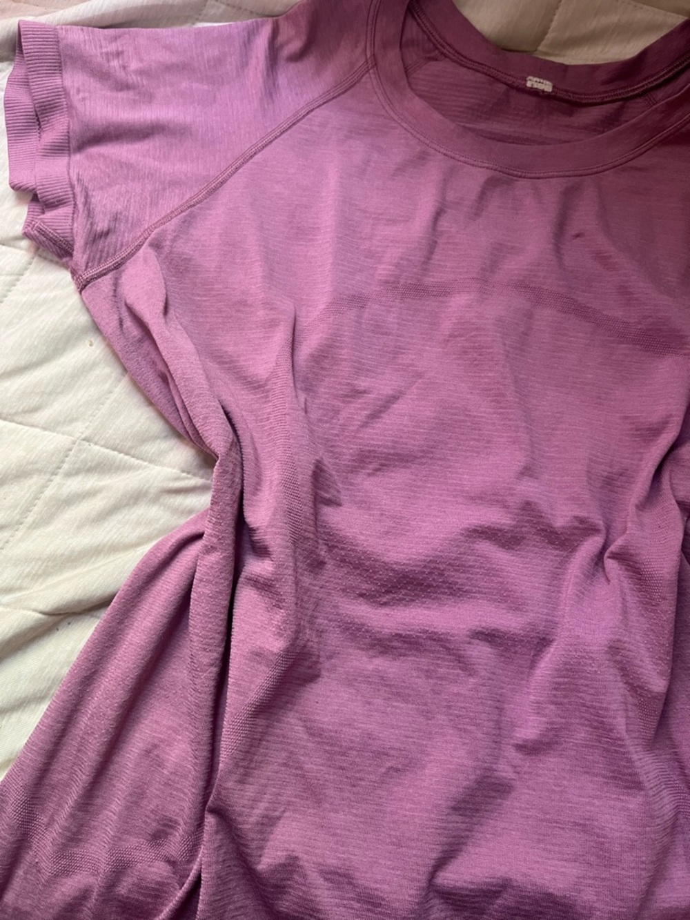 Lululemon pink swiftly tech tee